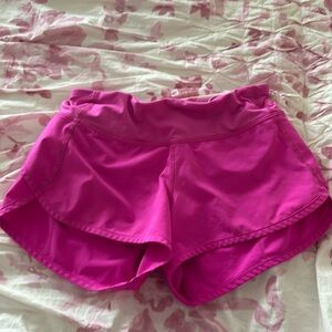COPY - Lululemon speed up shorts